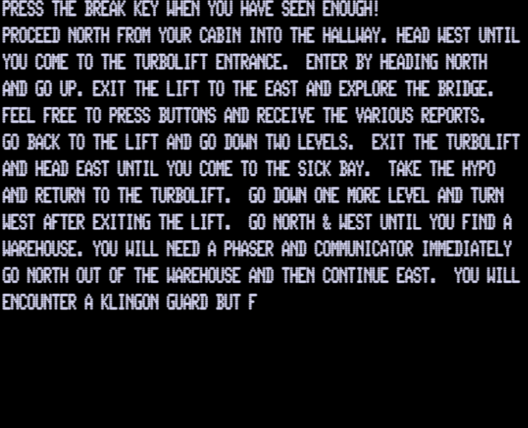 Screen shot